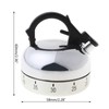 CAUNLA 60 Minute Counting Teapot Shaped Kitchen Cooking Alarm Clock