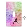 GRAPHICS & MORE Warrior II 2 Yoga Pose Plastic Wall
