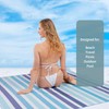 LINENOVA Oversized Microfiber Beach Towel-160x160cm Extra Large Size Quick Dry