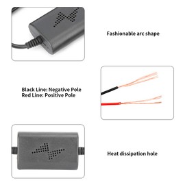 KLLJRFW Car Hardwire Kit 12V 24V to 5V 2.5A Mini USB with Continuous Monitoring for Dash Camera and Parking Monitor