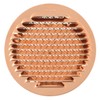 The gtrp140r-y Ventilation Grill Round Recessed, Copper, 175 mm