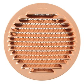The gtrp140r-y Ventilation Grill Round Recessed, Copper, 175 mm