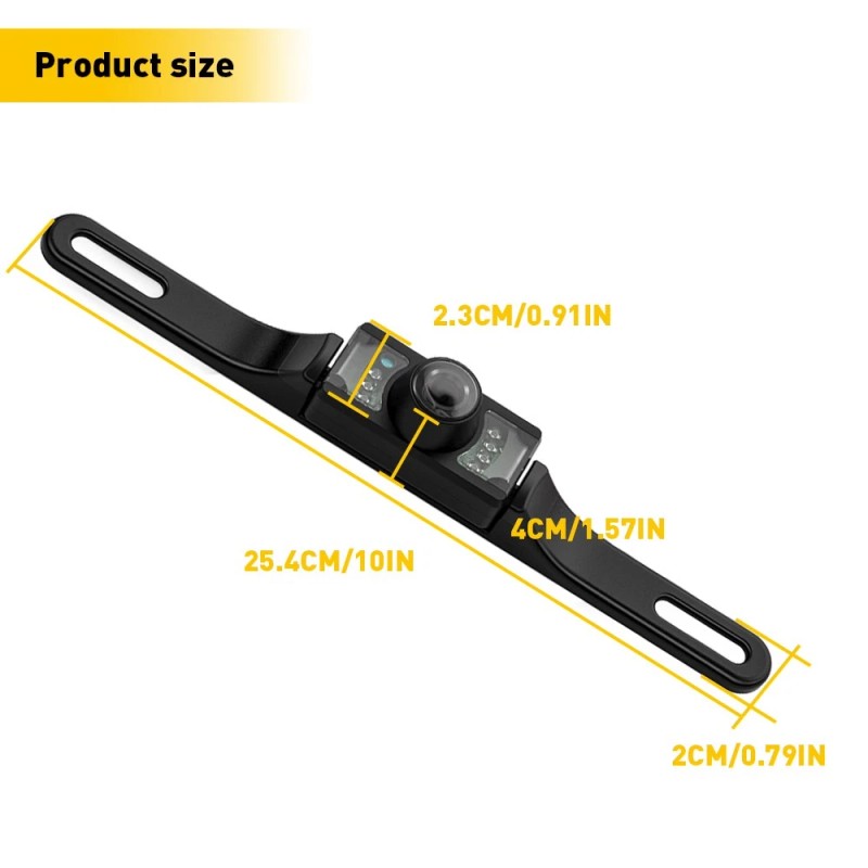 Parking Camera Wide 170° Waterproof Night Vision Car Rear View