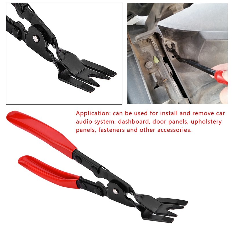 13Pcs Universal Car Door Panel Trim Dashboard Clips Pliers Fastener