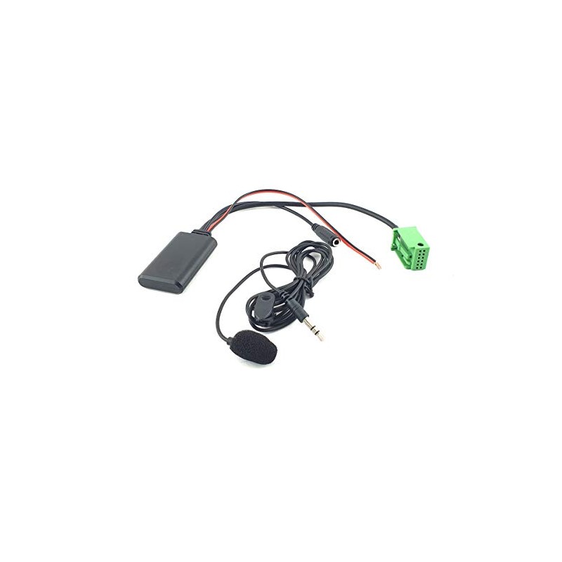 Bluetooth Aux in Adaptor A2DP with Microphone Suitable for MB
