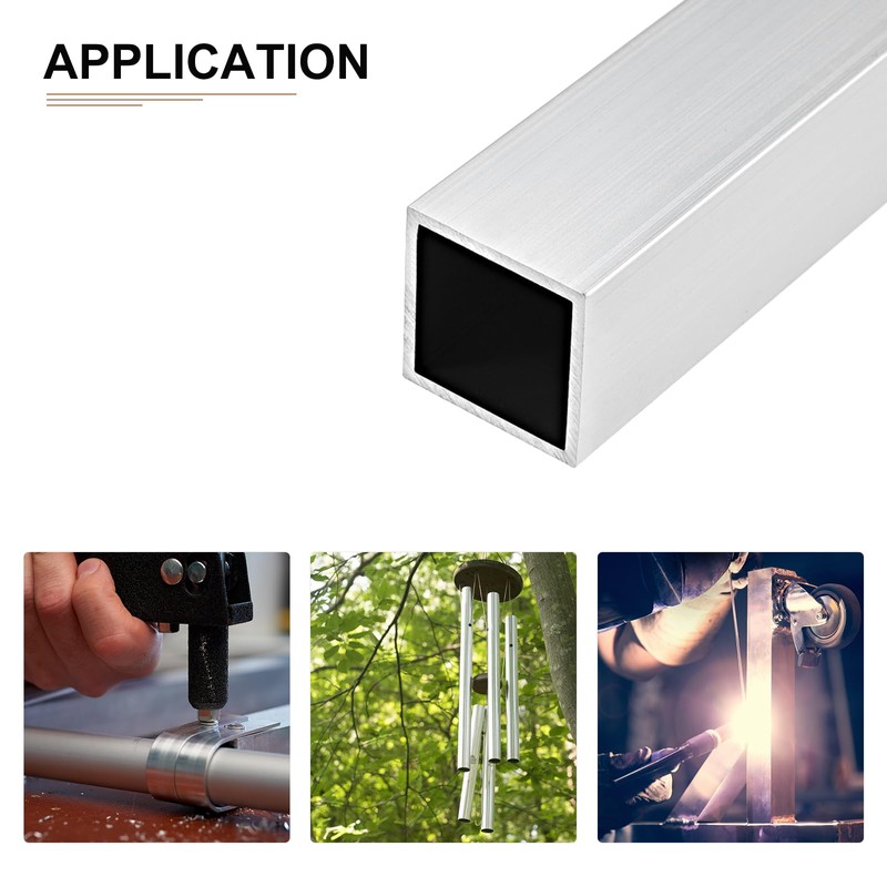 DTGN 25mmx25mmx2mmx300mm (Width x Wall Thickness x Length) Square Pipe