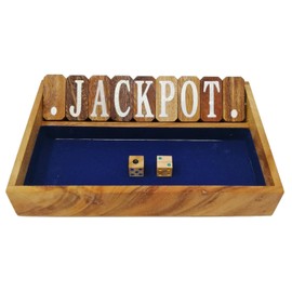 KINOKINO Jackpot Dice Board Game Dice Game Jackpot Dice Game (Blue)