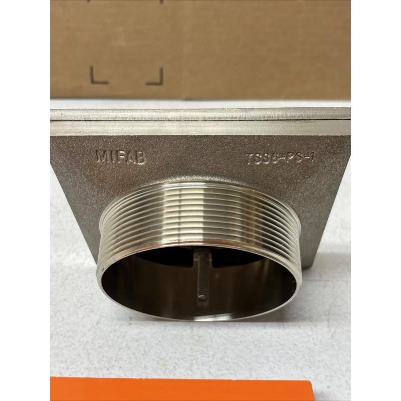 MIFAB TSS6-1 Drain Cover Grate 6" x 6" Square Stainless