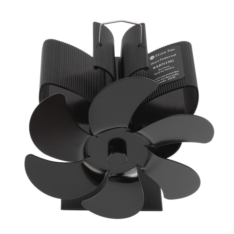 Stove Fan 6 Blades Greater Air Volume Low Noise Operation