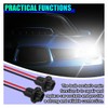 UHANBUT T10 W5W 194 Bulb Socket with Wire Pigtail, Universal