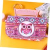 TOVINANNA Cute Owl Design Toiletry Bag Makeup Pouch Travel Essential