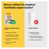 simplicol Expert Textile Paint + Colour Fixer Combo Pack, Corn