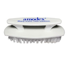 Amodex Laundry Brush for Stains on Clothes, Use with Amodex Stain Remover to Remove Ink, Sharpie, Makeup, and More, Soft Bristled Brush for Stain Removal Even on Delicate Fabrics and Skin