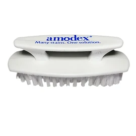 Amodex Laundry Brush for Stains on Clothes, Use with Amodex Stain Remover to Remove Ink, Sharpie, Makeup, and More, Soft Bristled Brush for Stain Removal Even on Delicate Fabrics and Skin