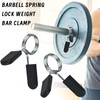 AONAYO Pack of 4 dumbbell clasps, 30 mm, dumbbell quick