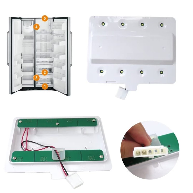 W11043011 Refrigerator Light Assembly LED Module For Whirlpool Models WRX735SDHW00,