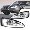 PM PERFORMOTOR [Pair] 3D Light Bar Headlights Assembly Compatible with