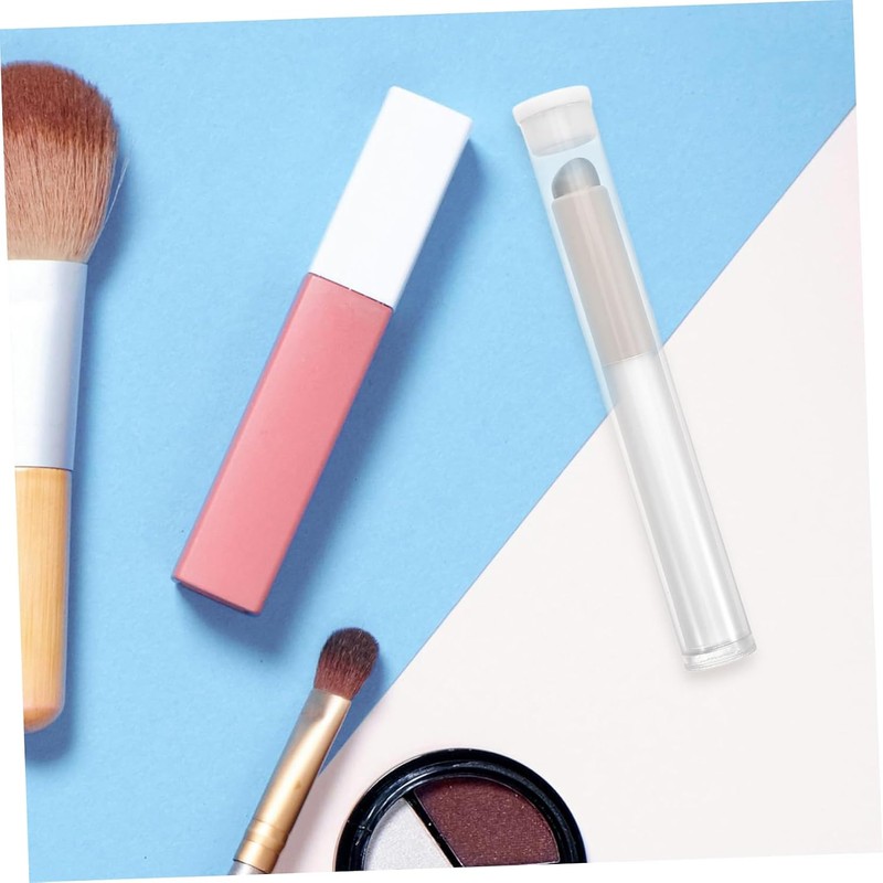NOLITOY Cepillo Labial Redondo Exfoliante Silicona Brillo Reutilizable Color Depurador