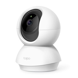 Tapo Pan/Tilt Smart Security Camera, Baby Monitor, Indoor CCTV, 360° Rotational Views, Works with Alexa&Google Home, 1080p, 2-Way Audio, Night Vision, SD Storage, Device Sharing (Tapo C200)