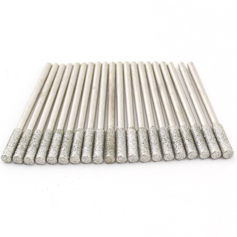 ILOVETOOL Diamond Drill Bits 3mm Stone Carving Bits for Glass