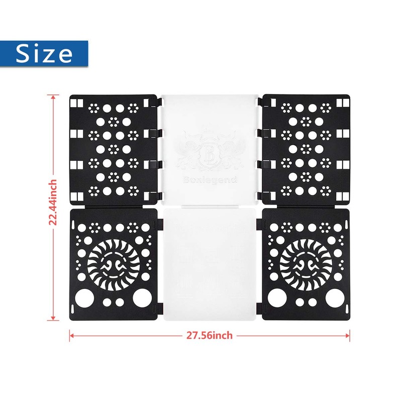 BoxLegend V3 Shirt Folding Board T Shirt Clothes Folder Durable