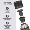 THERMOS Mountain Beverage Bottle 0.9 L, Black, Stainless Steel Thermos