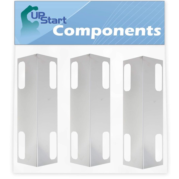 3 Pack BBQ Grill Heat Shield Plate Tent Replacement for
