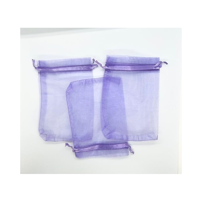 50 pcs Organza Gift Bags (4 x 6 inches)