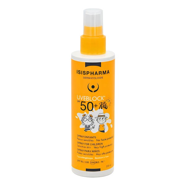 Isispharma Uveblock Fps 50+ Kids En Atomizador 200ml