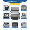Versatile Expandable Lunch Box - Insulated Cooler Bag for Men