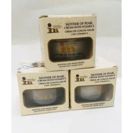 Crema Concha Nacar Y Madre Perla Con Vitamina E Paq 3pzs