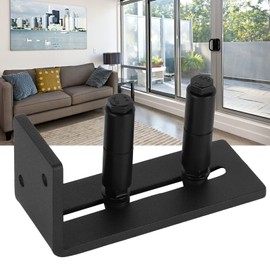 Barn Door Floor Guide 10.5 x 4 cm / 4.1 x 1.6 Inches Carbon Steel Sliding Door Floor Guide