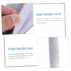 DOITOOL 2pcs Slip Handle Covers for Refrigerator Oven Soft Cotton