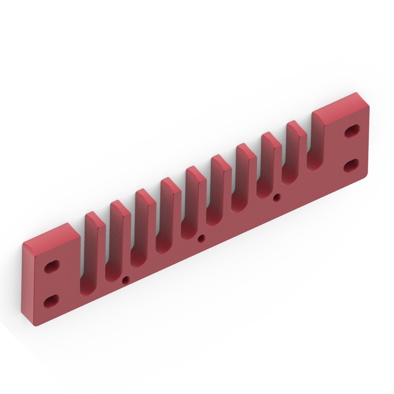 Aluminum Alloy Comb Harmonica Part for Hohner Marine Band Crossover