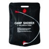 Milestone Camping Solar Shower - Black, 20 Litres