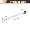 sourcing map Ratcheting Wrench 9/32 Inch Box and Open End