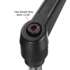 sourcing map Adjustable Clamping Lever Handle M16 x 30mm Metric