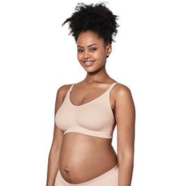 Medela Keep Cool Ultra Bra | Seamless Maternity & Nursing Bra with 6 Breathing Zones, Soft Touch Fabric and Extra Support, Chai, XX-Large