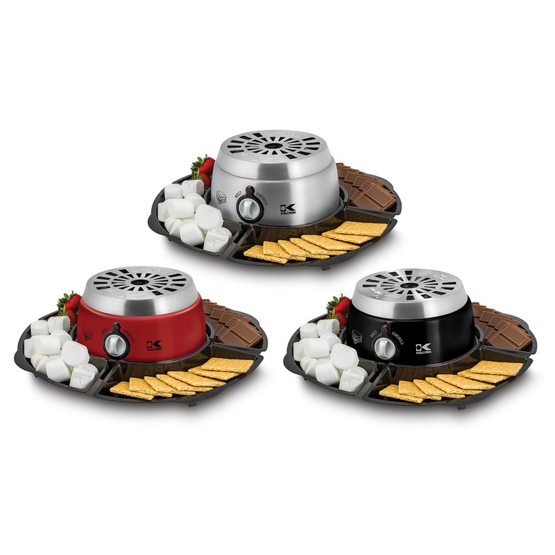 Kalorik 2-in-1 Smores Maker, with Chocolate Treat Fondue Melt Feature,