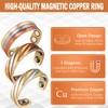 3X-4 Strong Magnetic Arthritis Copper Rings for Female Magnetic Field