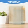 Mymonfif Mymonfif Tempered Glass Cutting Board for Kitchen, Clear Glass