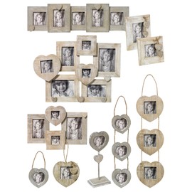 Walther Le Coeur 10 x 15 cm Wooden Frame with Hearts for Photo