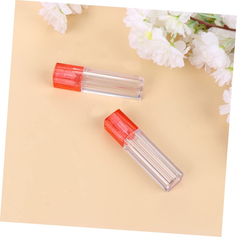 Healeved 1set Refillable Lip Vials with Hydrating Moisture Roll Bottles