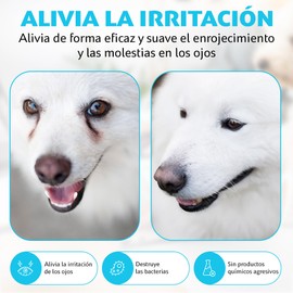 Aldivet Eye Protection for Dogs and Cats, Moisturises and Soothes Irritation, Removes Impurities, Aloe Vera Extracts, Protects Against Dehydration, Antimicrobial Protection, Gentle
