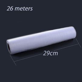 26 m x 29 cm Roll Organza Fabric Organza Table Runner Table Runner Organza Ribbon White Chair Sash Bows for Wedding Party Gifts Decoration Crafts