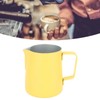 Milk Frothing Pitcher Stainless Steel 380ml Pointed Spout Milk Froth