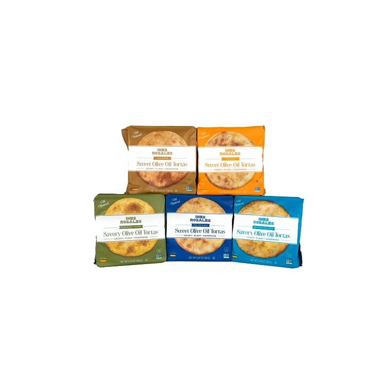 Ines Rosales Olive Oil Torta Original, 6.34 OZ (3 Pack)