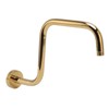 Shower Extension Arm Stainless Steel High Rise Shower Arm with
