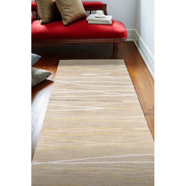 Bashian Collection Area Rug - Luxury Hand Tufted Wool and