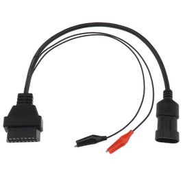 YINETTECH 3 Pin auf 16 Pin OBDII OBD2 Diagnose-Adapterkabel zum Anschluss von OBD II 16pin Diagnosegerät Fahrzeug OBD-II Motorsystem Diagnosewerkzeuge Teile
